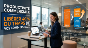 Productivité commerciale : comment libérer 40 % du temps de vos commerciaux